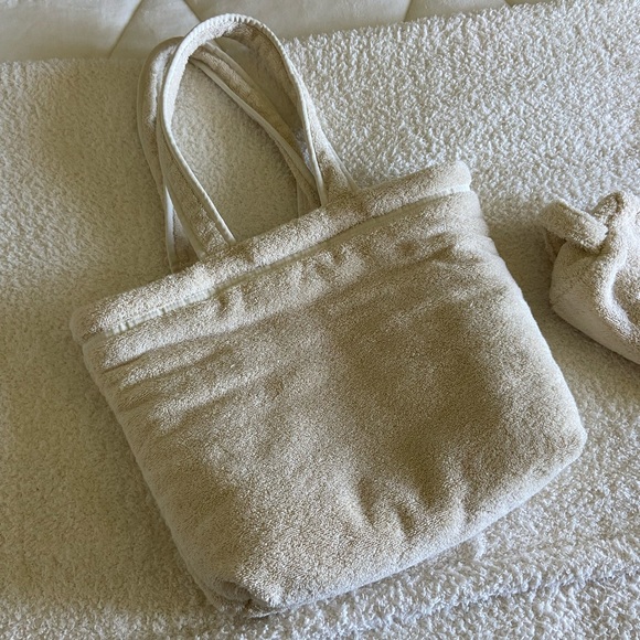 Zara Terry Bag & Pouch Set - Picture 2 of 7